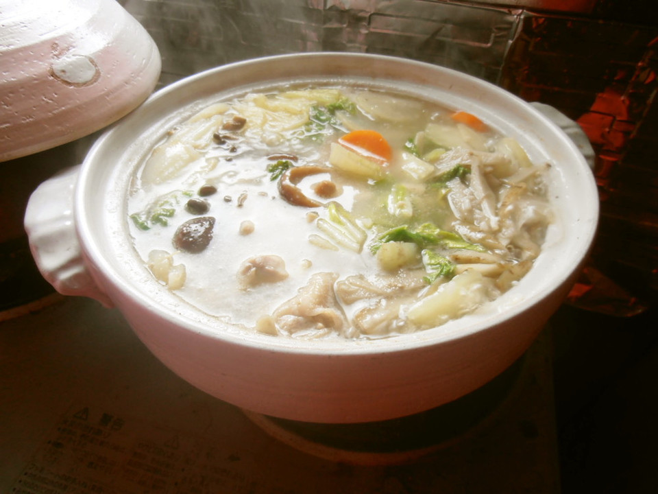 酒粕と塩麹鍋