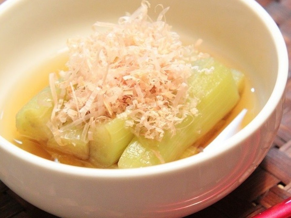 簡単に京風 お茄子の炊いたん（煮浸し）