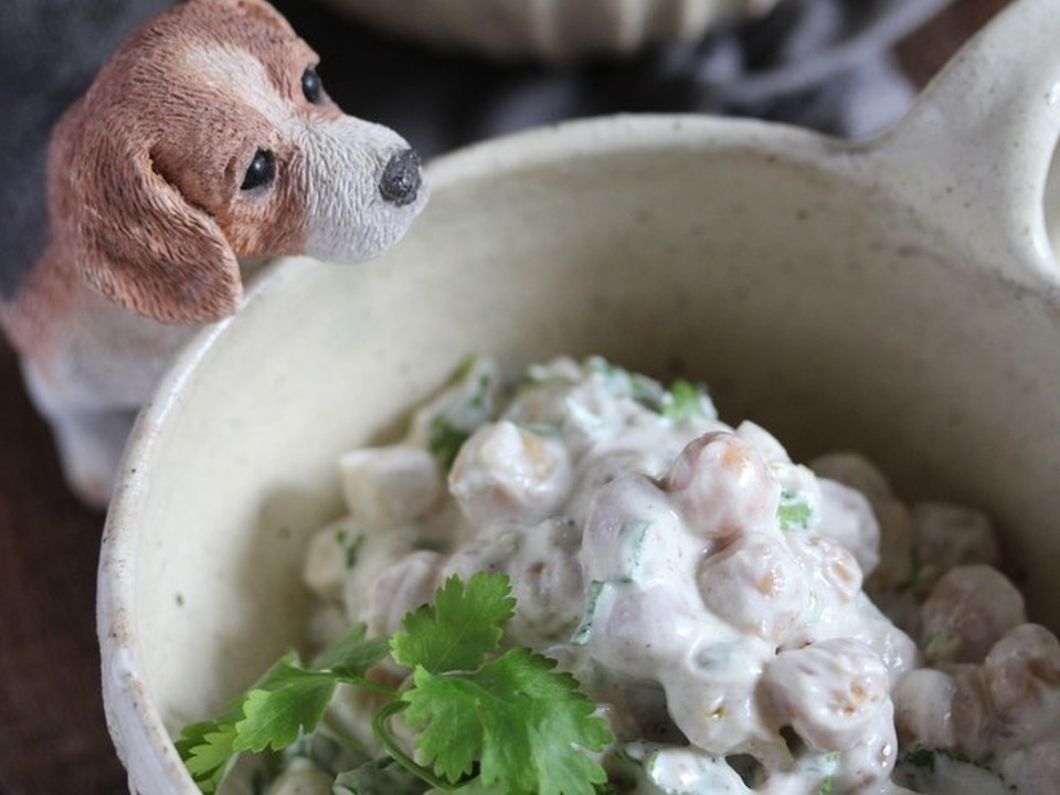 インドの味 ひよこ豆のヨーグルトサラダ