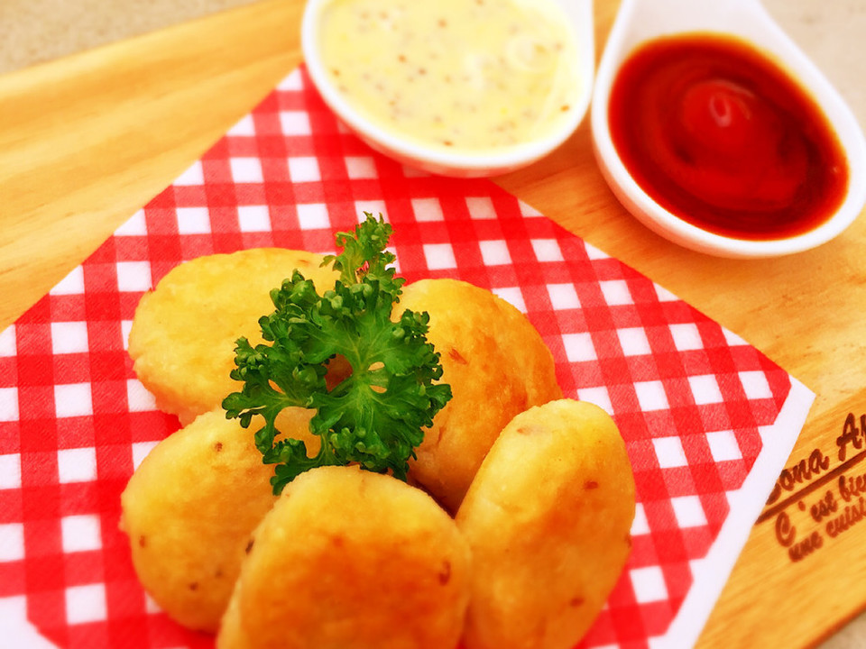 もっちり おからと豆腐のチキンナゲット風