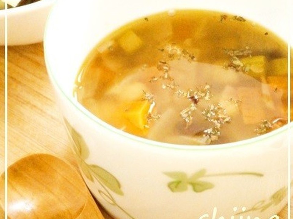 ほっこりお豆のスープ