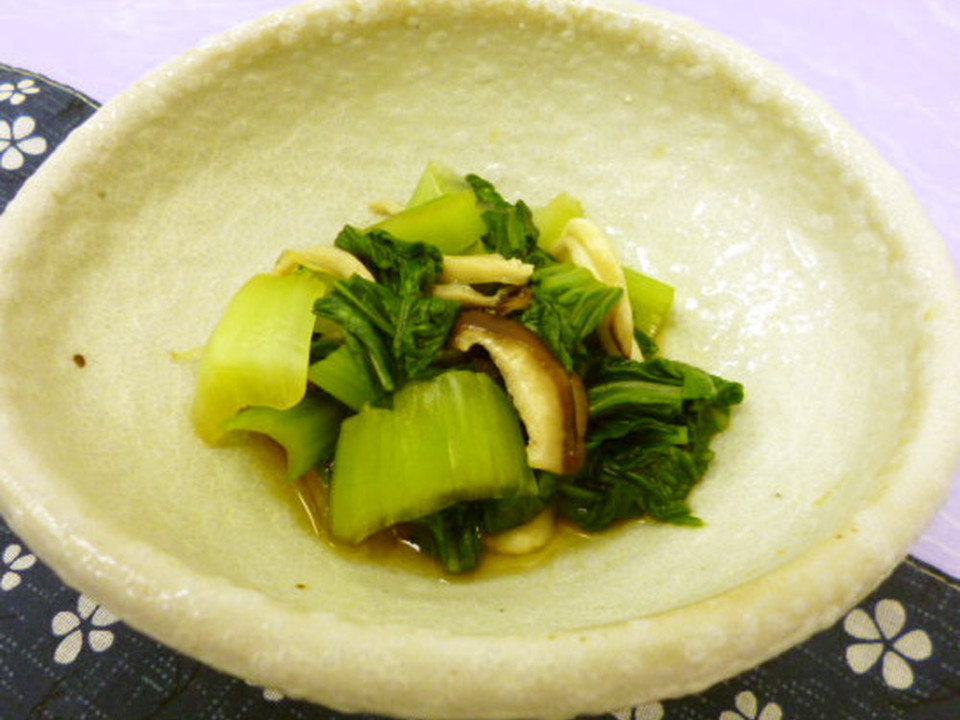 青梗菜のお浸し