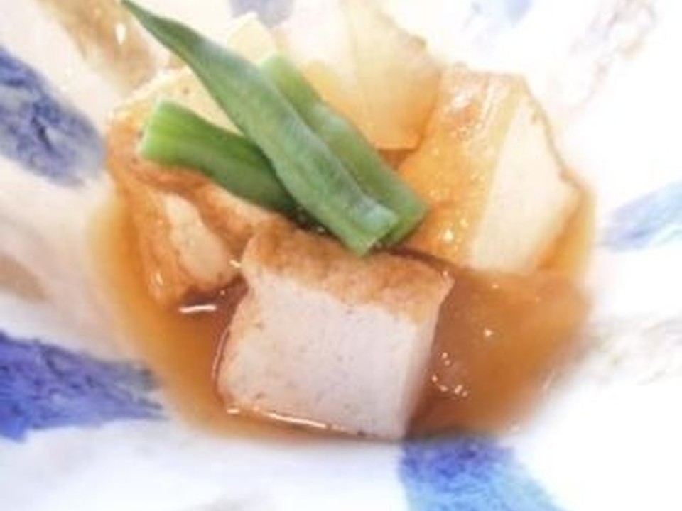 生揚げと大根の煮物
