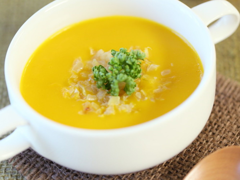 低脂肪乳でカロリー控えめ✣南瓜スープ