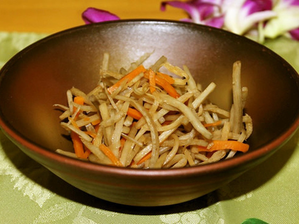 昔ながらのきんぴらごぼう