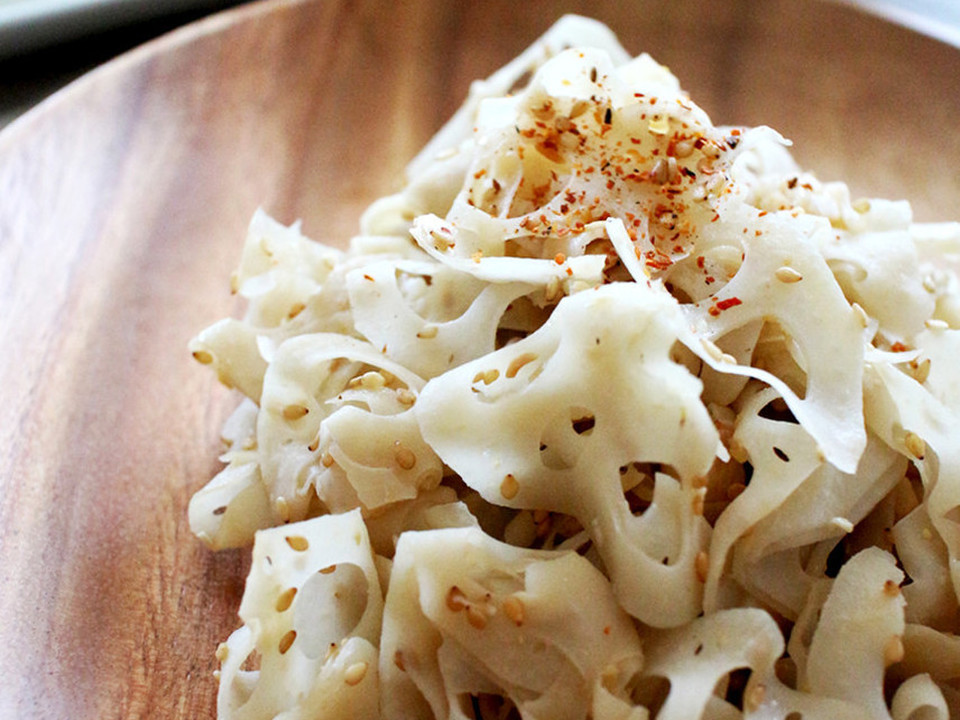 れんこんの味噌きんぴら