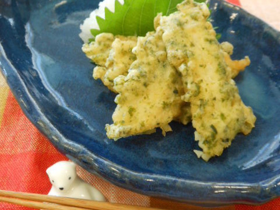 イカの磯辺揚げ