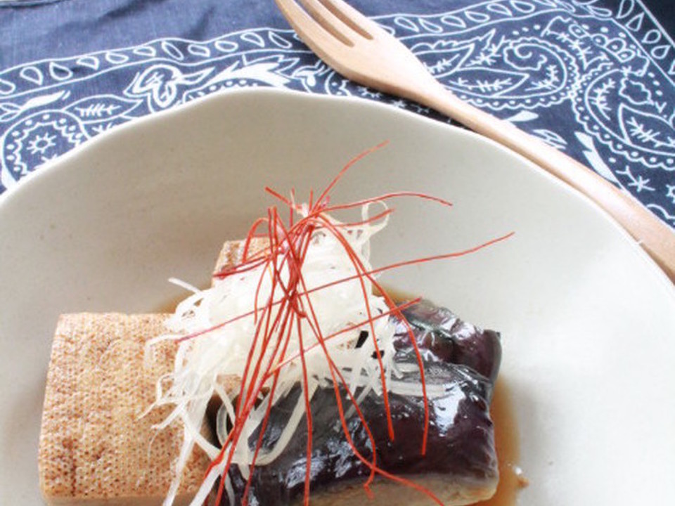 焼豆腐の含め煮