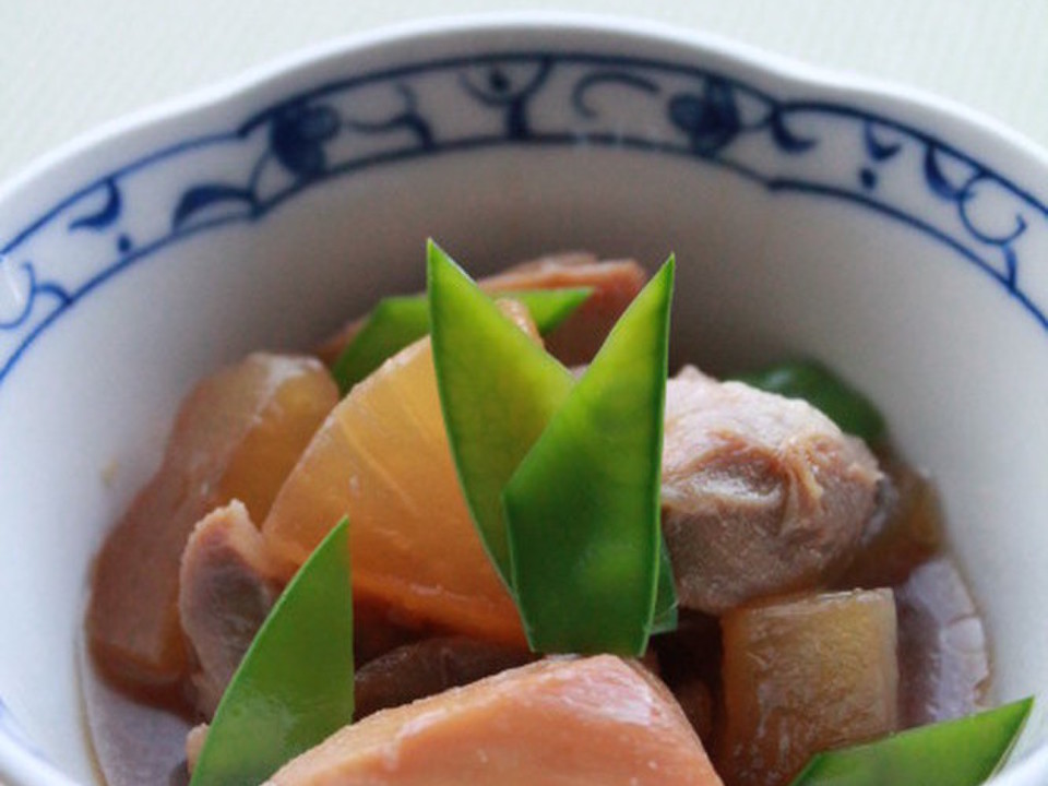 鶏肉と大根のべっこう煮