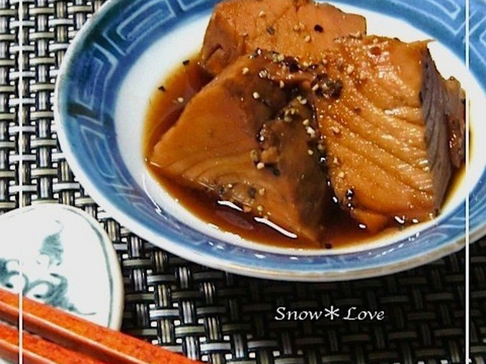 生節の煮付け 黒こしょう風味