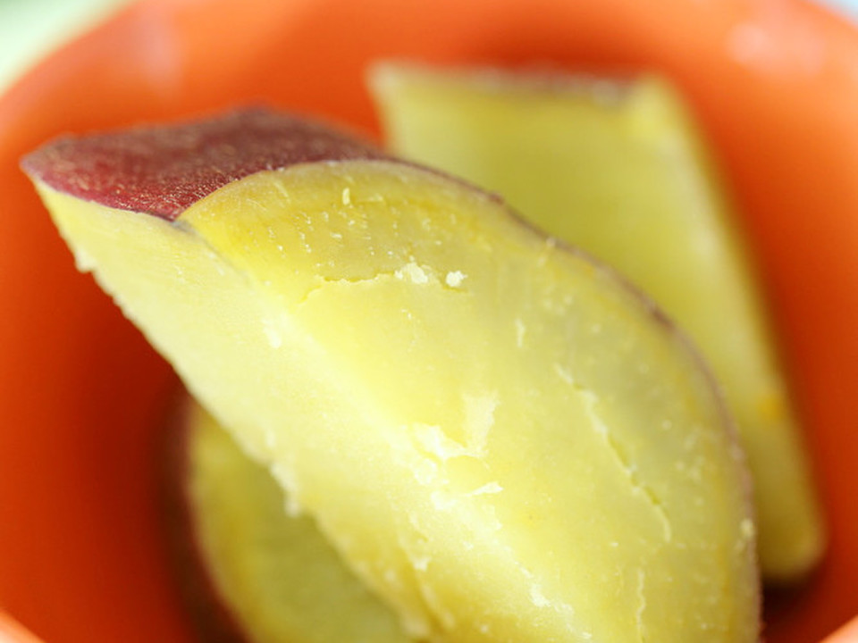 蒸しさつまいも