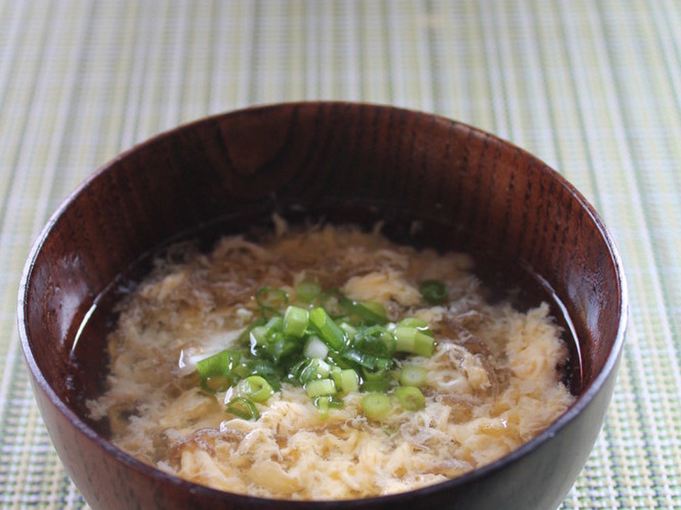 もずく卵スープ