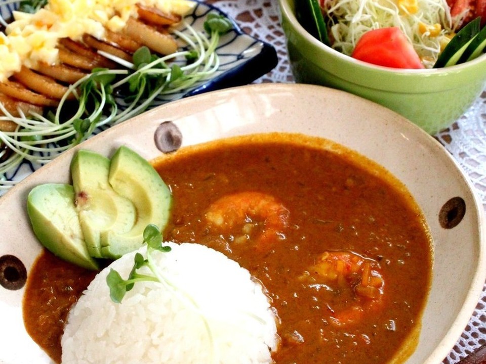 海老のココナッツ・トマトカレー