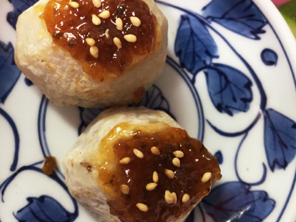 お弁当に 焼里芋