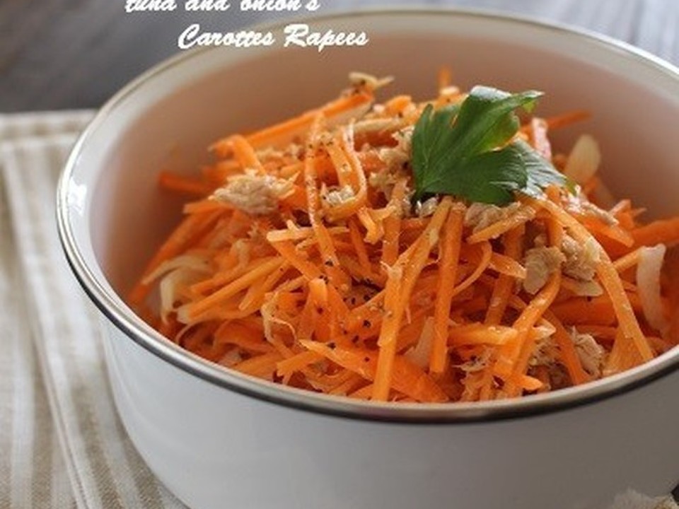 ツナとオニオンのキャロットラペ