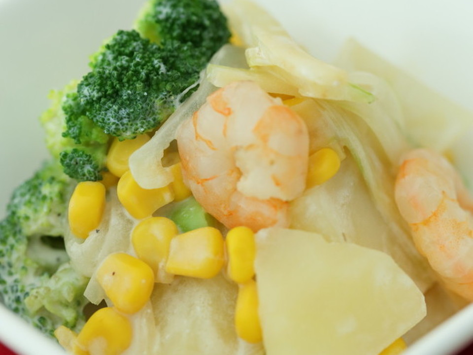 ヨーグルトドレッシングサラダ