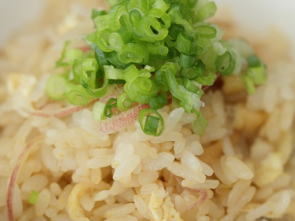 簡単 香味野菜と油揚げの味御飯