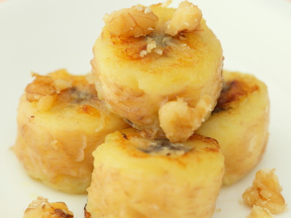 ひと工夫 簡単おやつの焼きばなな