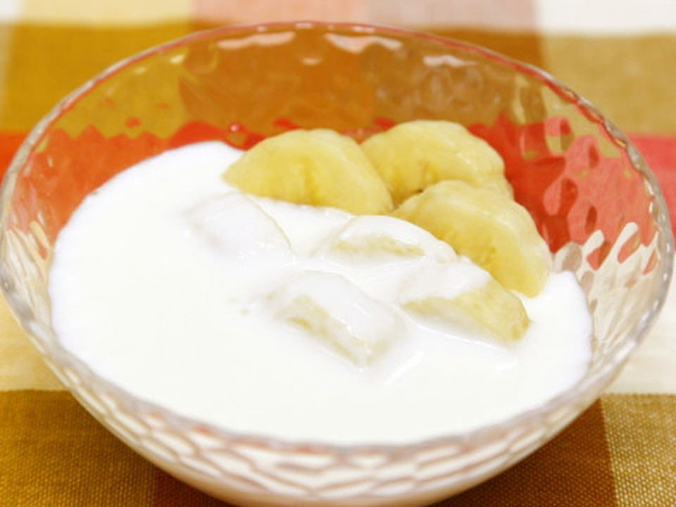 バナナヨーグルト