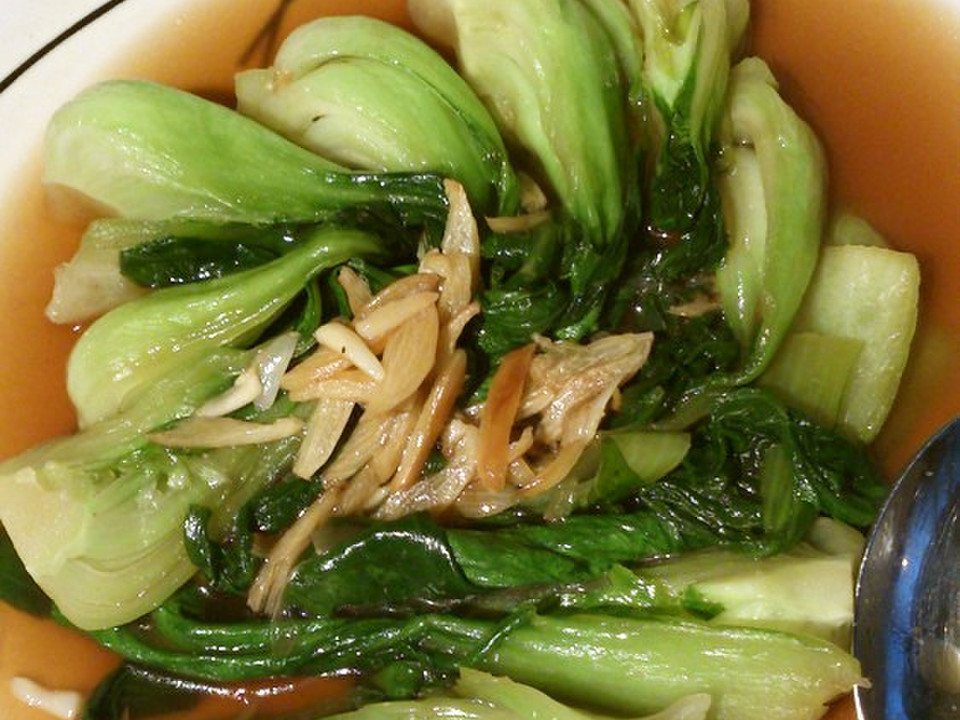 チンゲン菜だけの簡単中華副菜