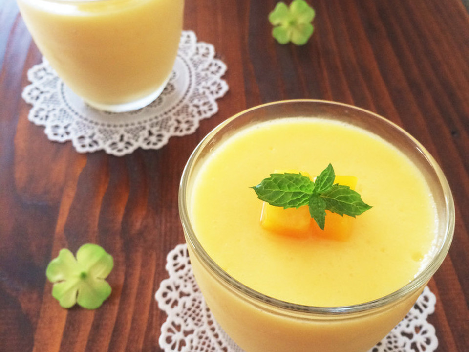 冷凍マンゴーで簡単 マンゴームース