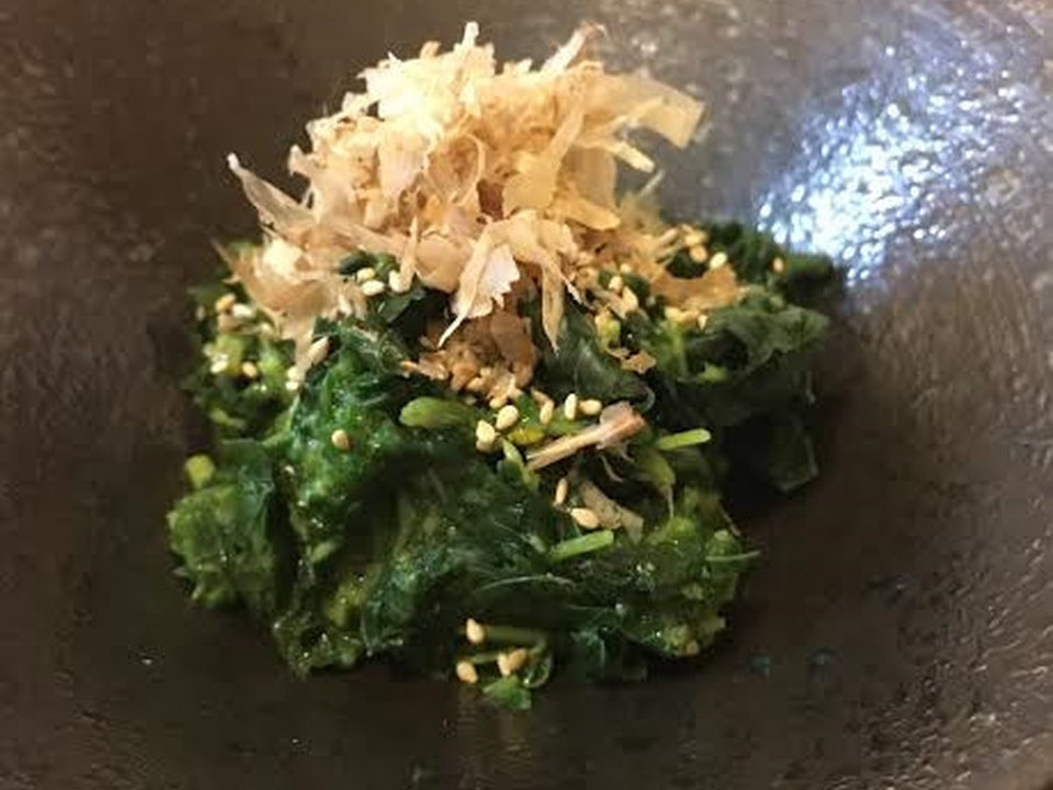 簡単時短 モロヘイヤのおひたし