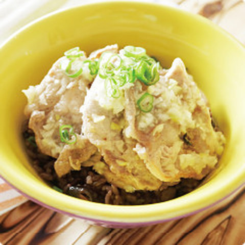 ねぎ塩レモン 豚丼