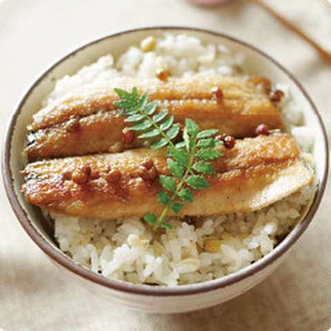 魚を美味しく 花椒風味のイワシ丼