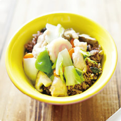 野菜たっぷり 中華丼